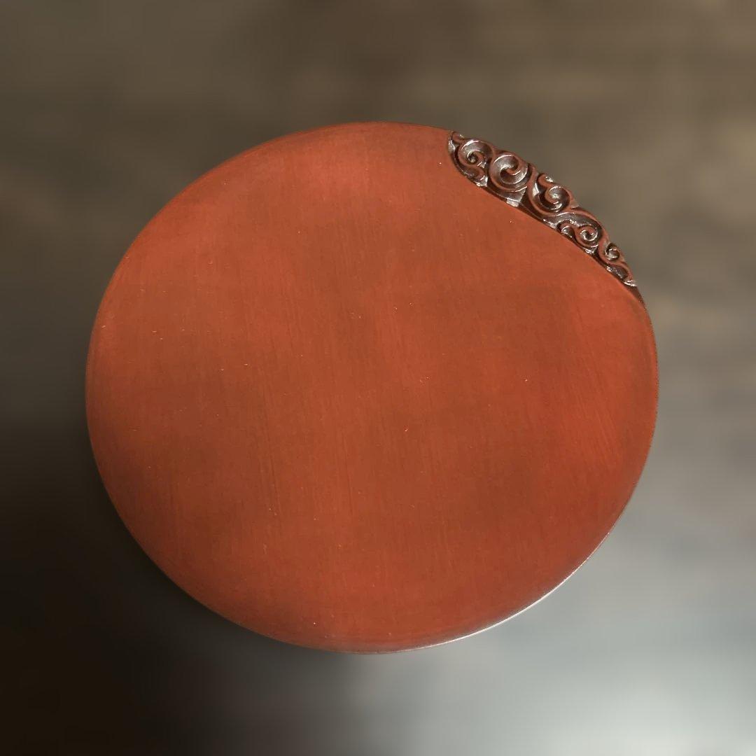 鎌倉彫　博古堂　菓子器　漆器　　皿