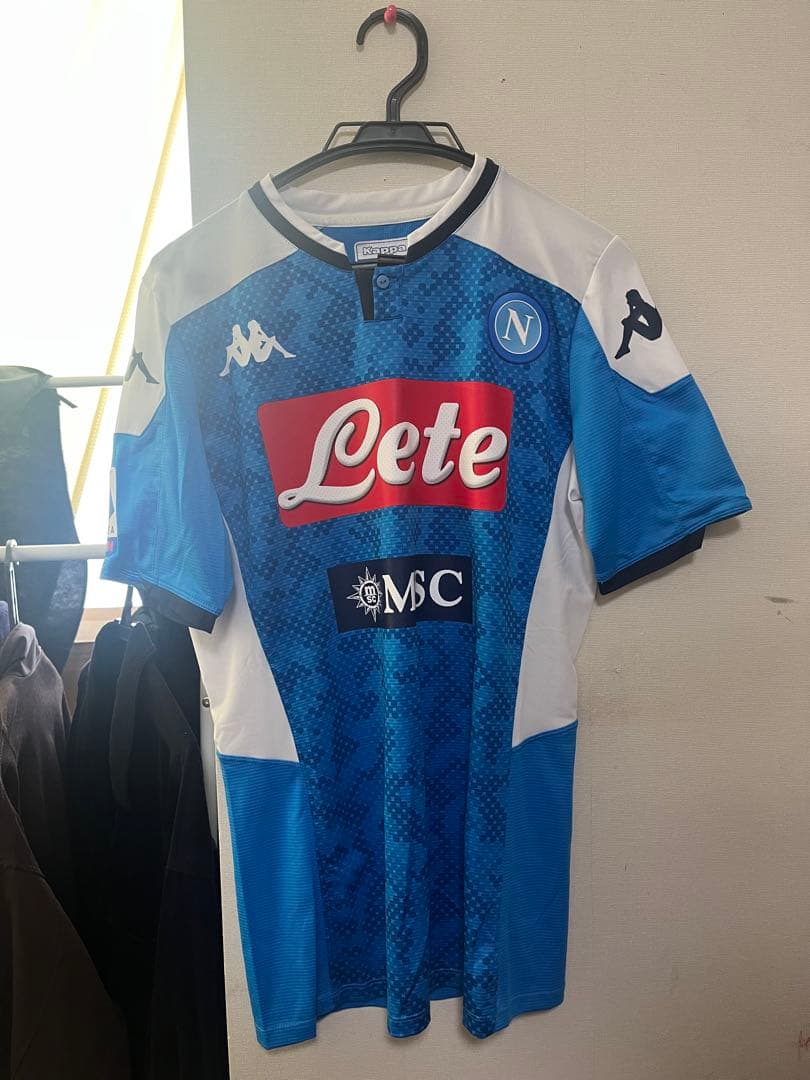 正規品 ナポリ ファビアン選手 1920　オーセンティックユニフォーム　S