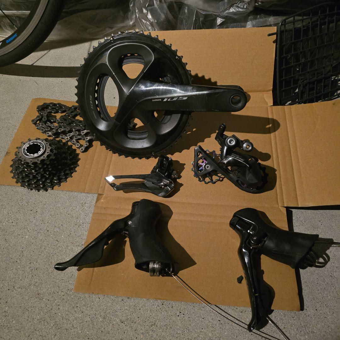 R7000 機械式105 コンポセット ブレーキ＋7000円