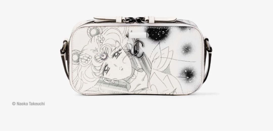 セーラームーン ジミーチュウ フォンケース ホンケース モノクロ 原画