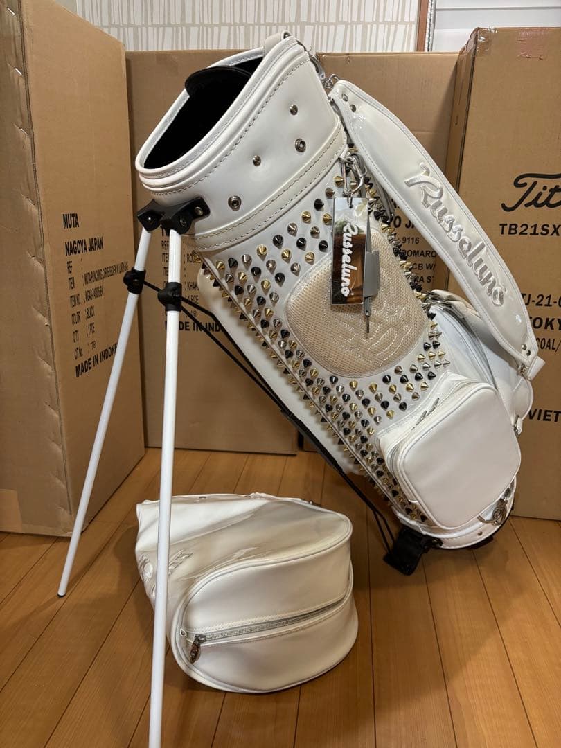 RUSSELUNO ラッセルノ ルチャ　スタンド式 キャディバッグ 6分割 美品