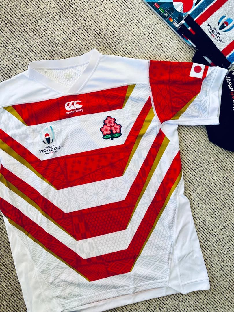 ラグビーワールドカップ2019 Canterbury ウェア　キャップ　タオル