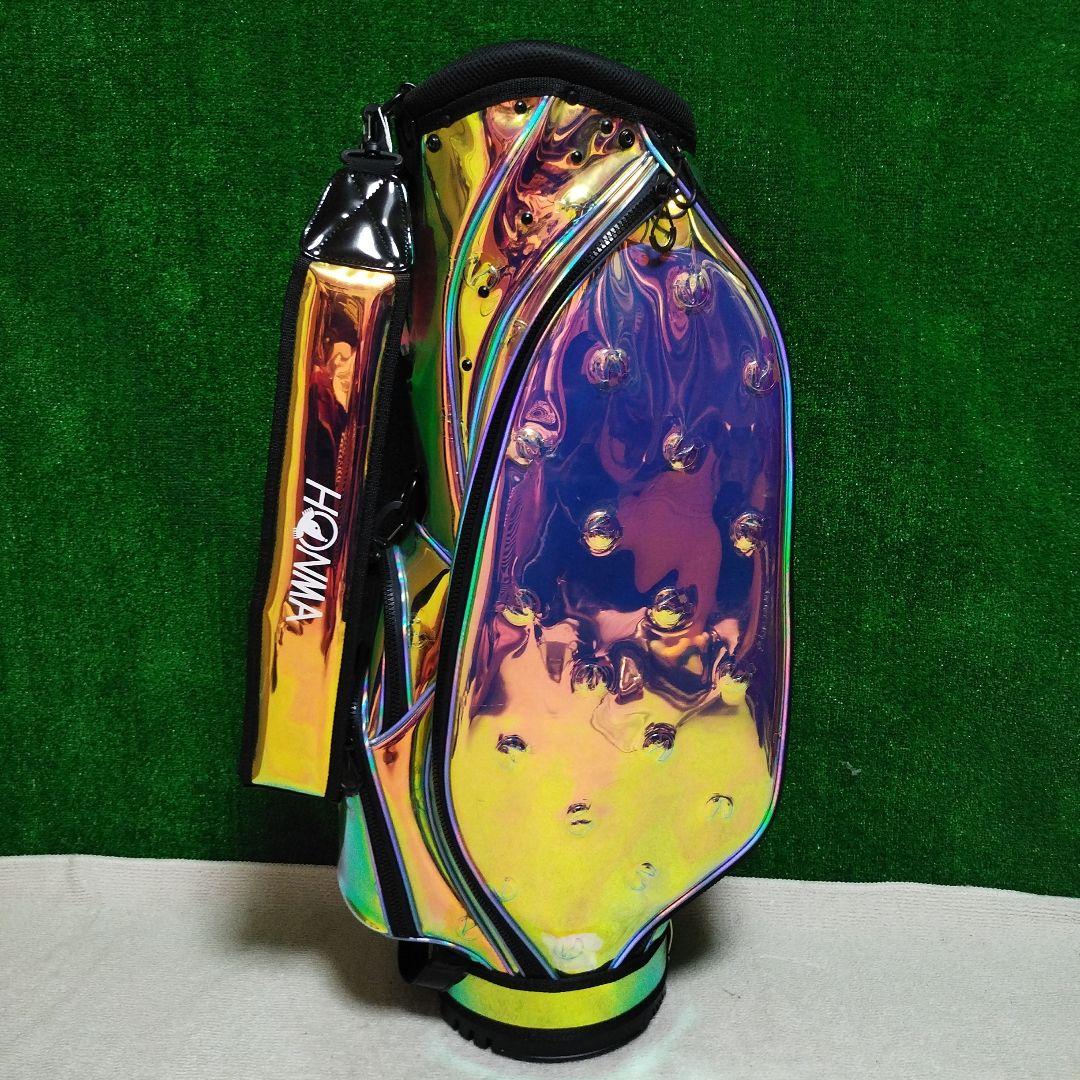 新品　タグ付き　HONMA ホログラフィック キャディバッグ　フード無し