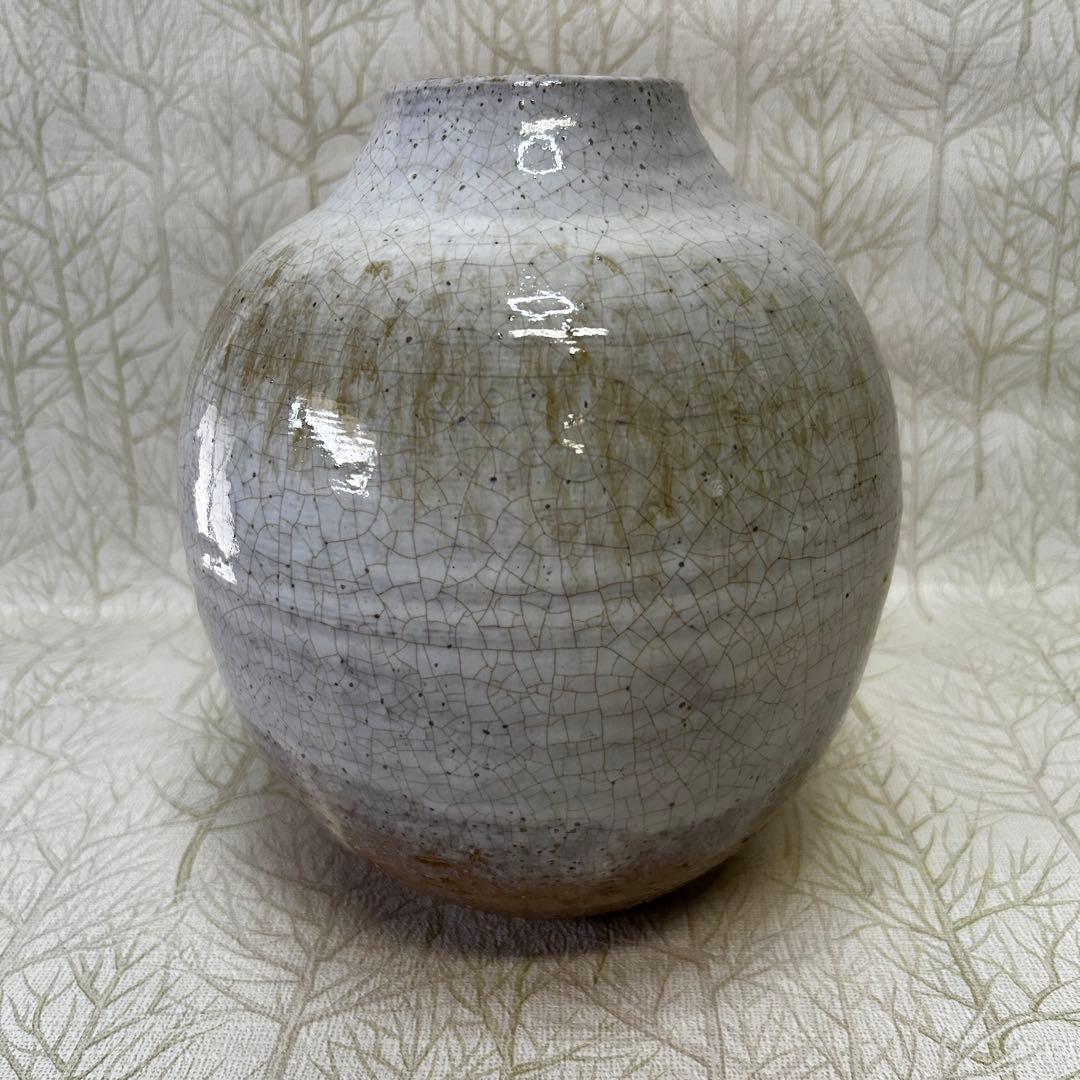 [萩焼]陶芸の壺　花瓶　花器