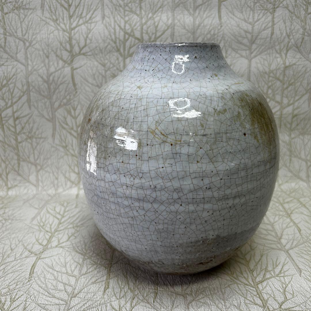 [萩焼]陶芸の壺　花瓶　花器