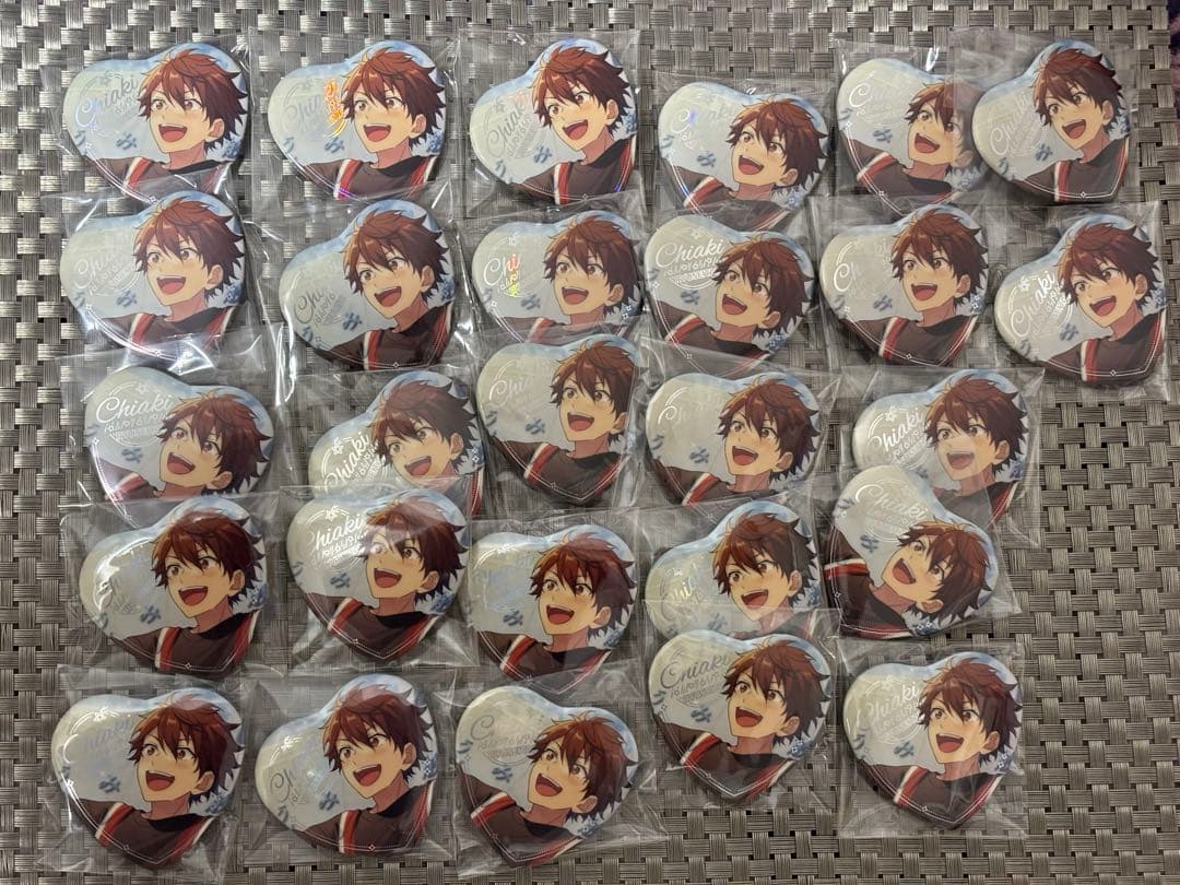 守沢千秋 缶バッジ 28点