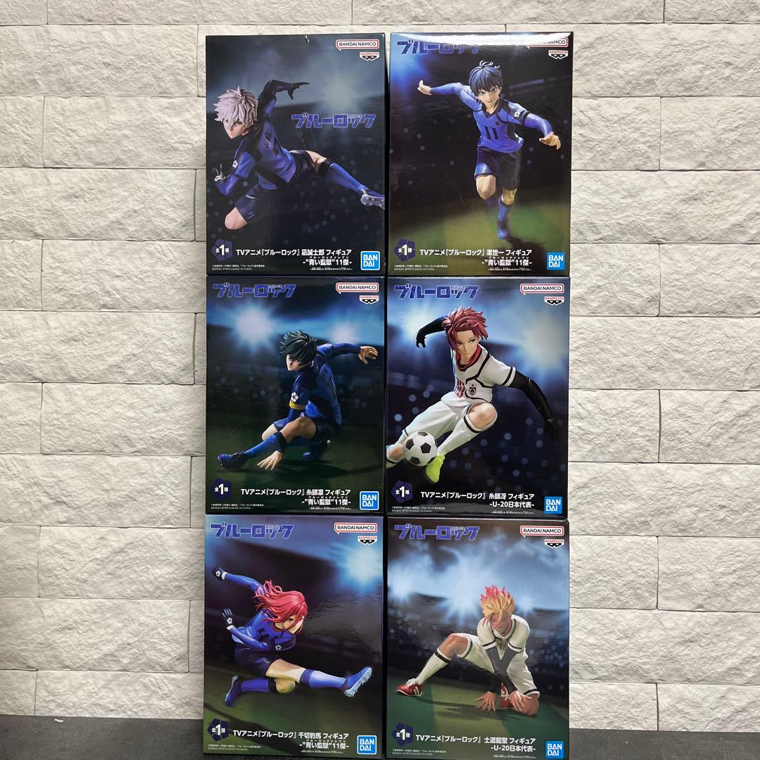 ブルーロック　フィギュア 6体セット【即購入歓迎】