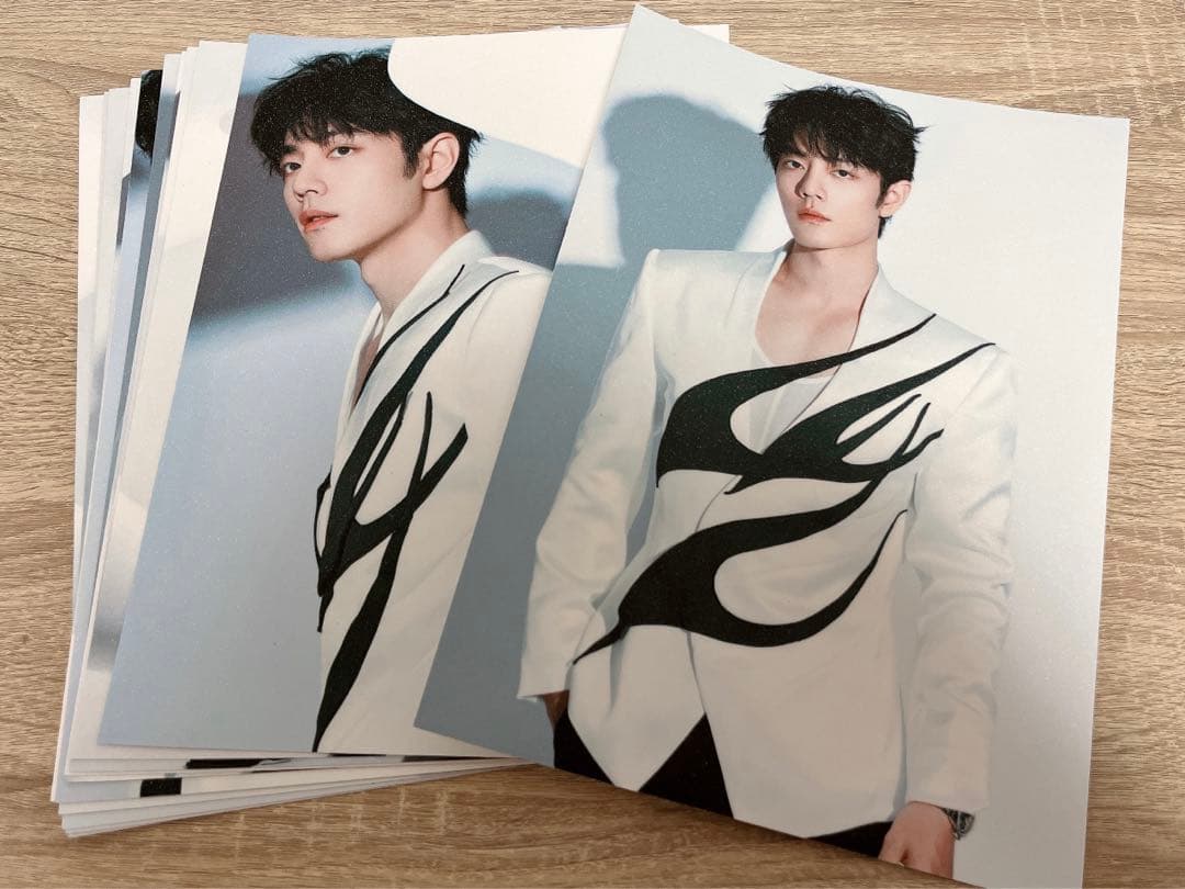 陳情令 肖戦 微博之夜キラキラ満天星A4ポスター12枚セット①