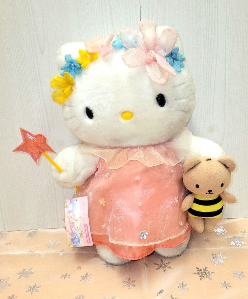 ハローキティ　フェアリー　妖精　 ぬいぐるみ 激レア　当時物　2000年