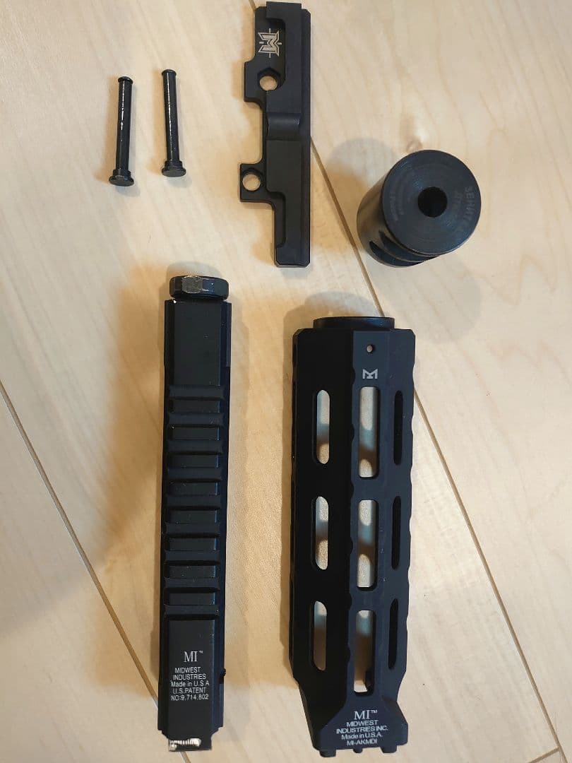 s*5様 東京マルイ　AKM　WII-TECH　ガスチューブ　ハンドガード　ガス