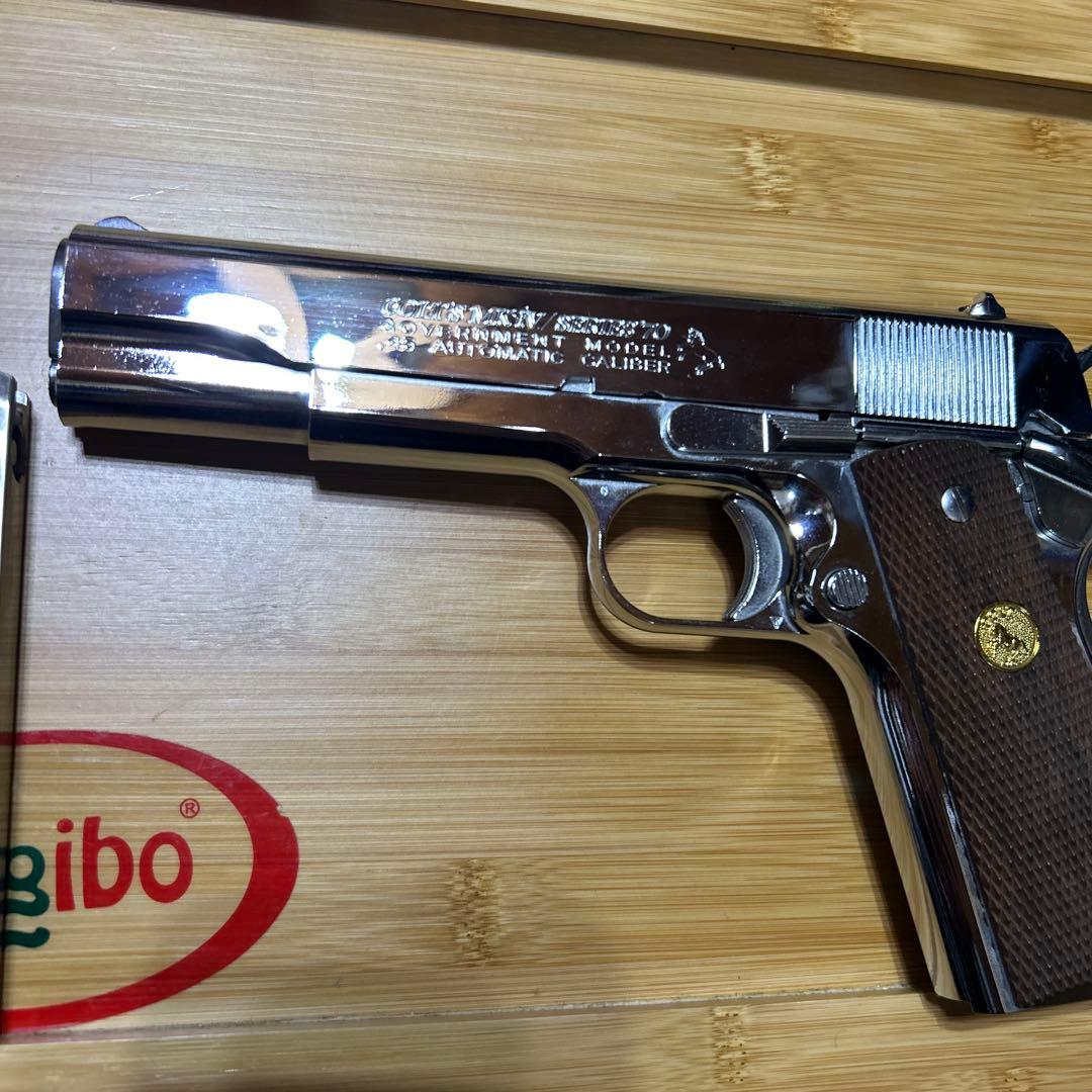 東京マルイ製ガスブローバック　ガバメント　クローム