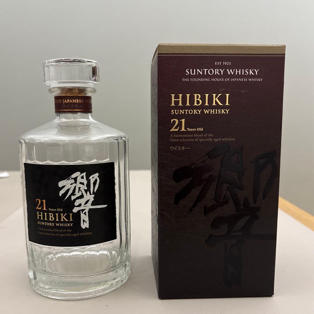 響21年　空瓶 空箱セット