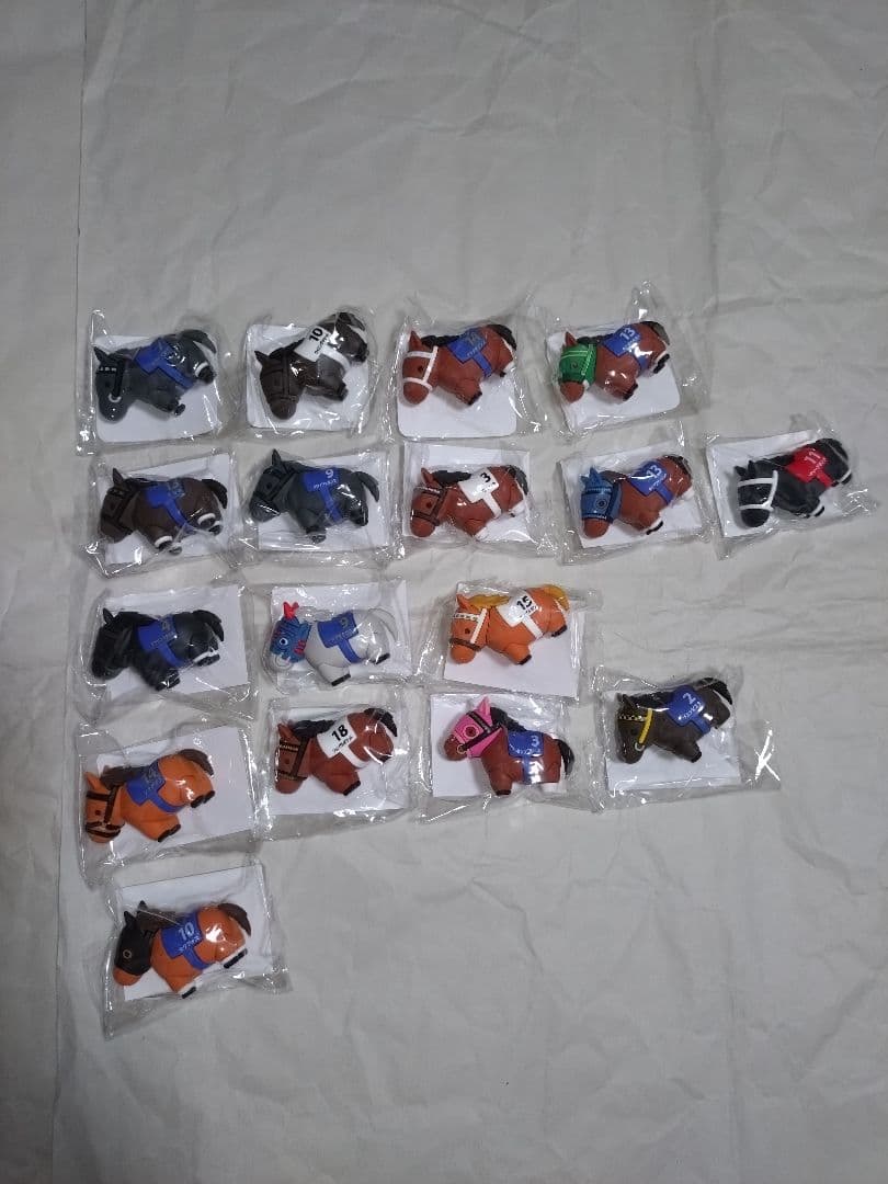 サラブレッドコレクション　スクラッチ　ぷっくりラバーフィギュア　まとめ売り