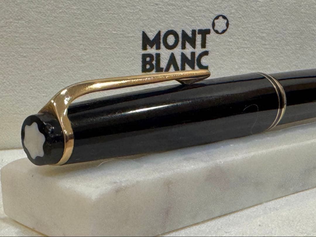 【極美品】モンブラン NO22万年筆 1960s ブラック　F細字 モンブラン②