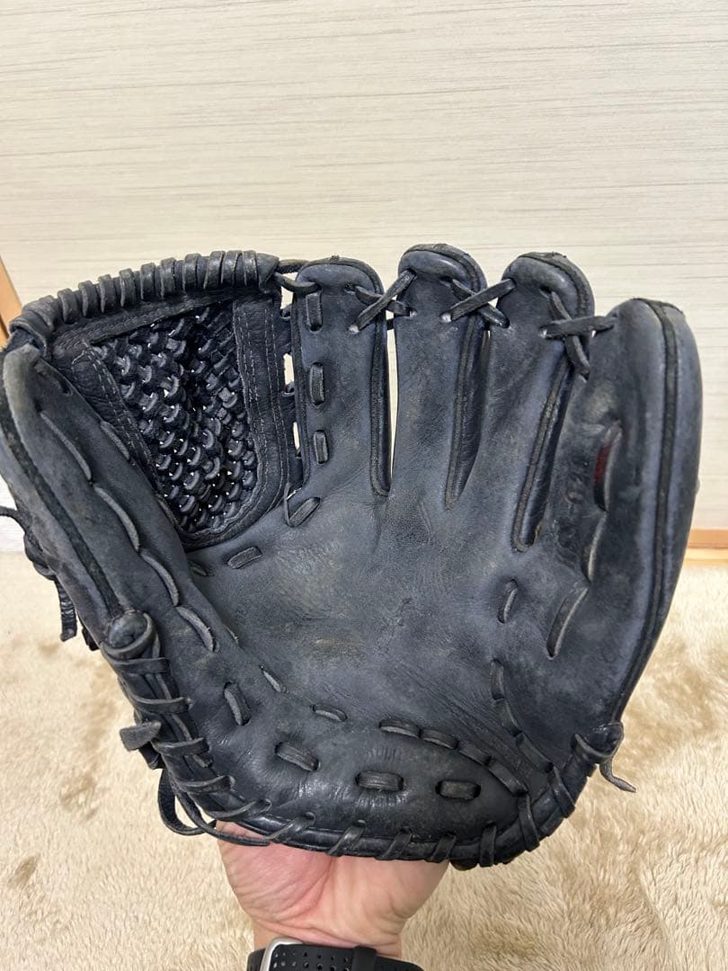 久保田　Slugger 軟式グローブ 黒