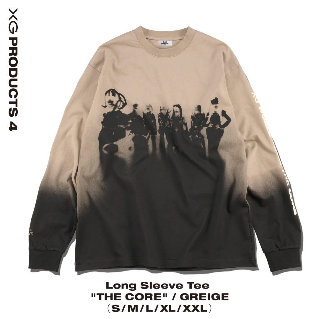 XG WORLD TOUR THE CORE ロングスリーブTシャツ