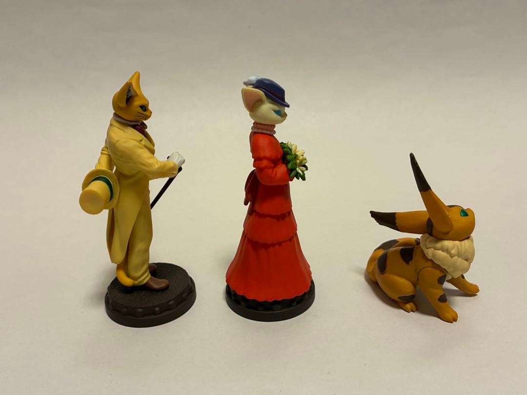 スタジオジブリ　バロン、ルイーゼ、キツネリス　フィギュア3体セット