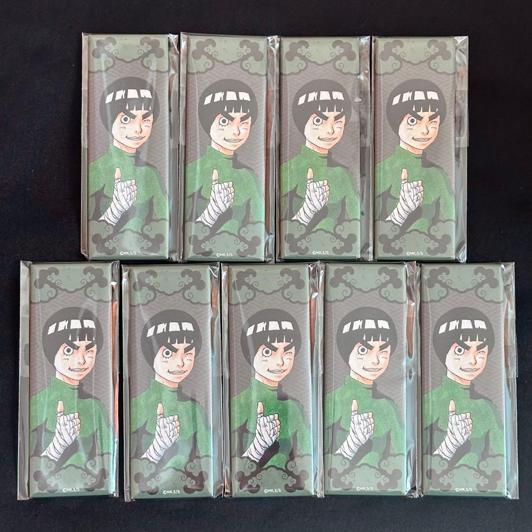 NARUTO リー ロック・リー 缶バッジ 絵札缶バッジ ジャンプフェスタ