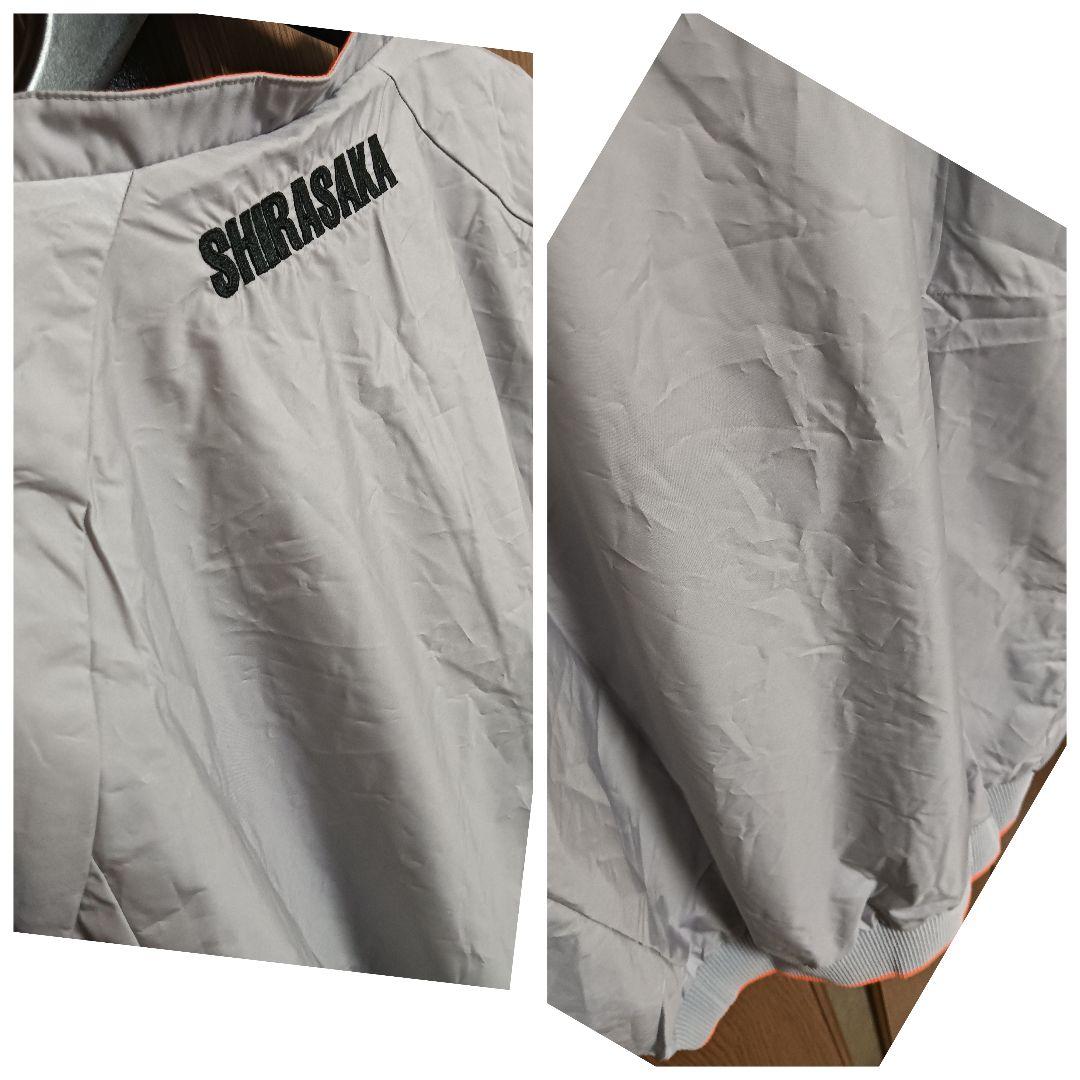 アディダス 読売ジャイアンツ 白坂契 #76 1/4-zip 半袖プルオーバー