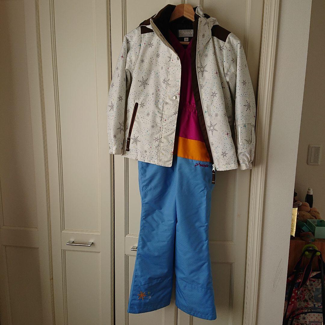 ⏹️フェニックスPHENIXジュニア子供用スキーウェア上下セット130スノボ