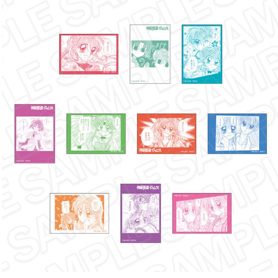 りぼんCAFE　神風怪盗ジャンヌ　名シーンスクエア缶バッジ　コンプリートセット