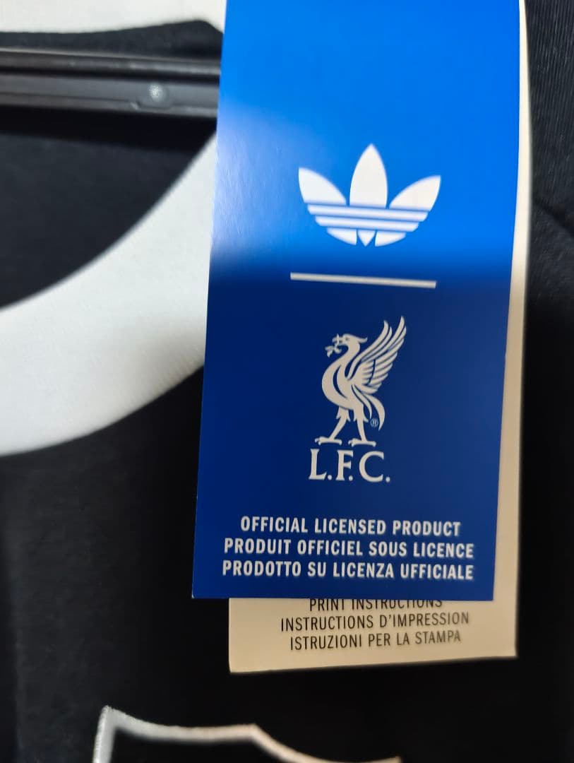 破格 値下げ不可adidas リバプール 3XLネーム無し ブラックシャツ