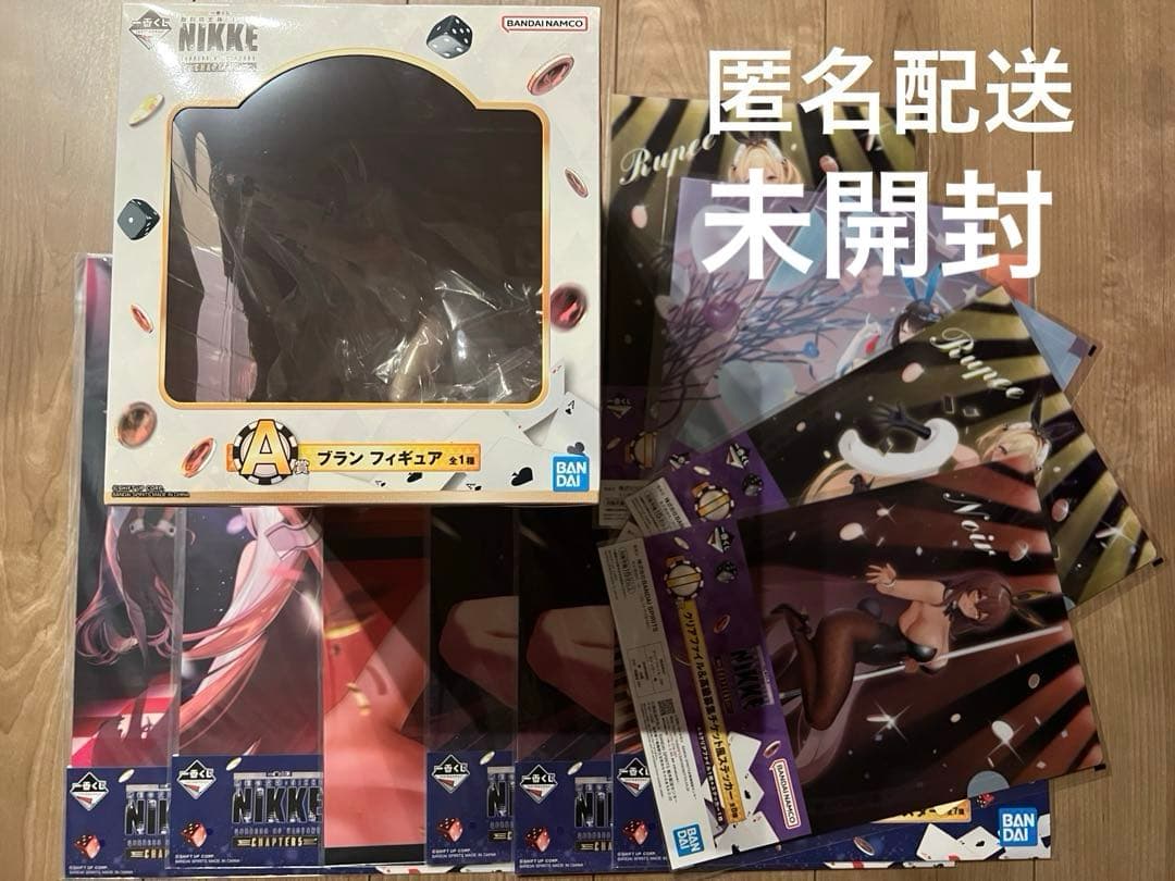 未開封　一番くじ　勝利の女神　NIKKE Ａ賞　ブラン　フィギュア　ポスター