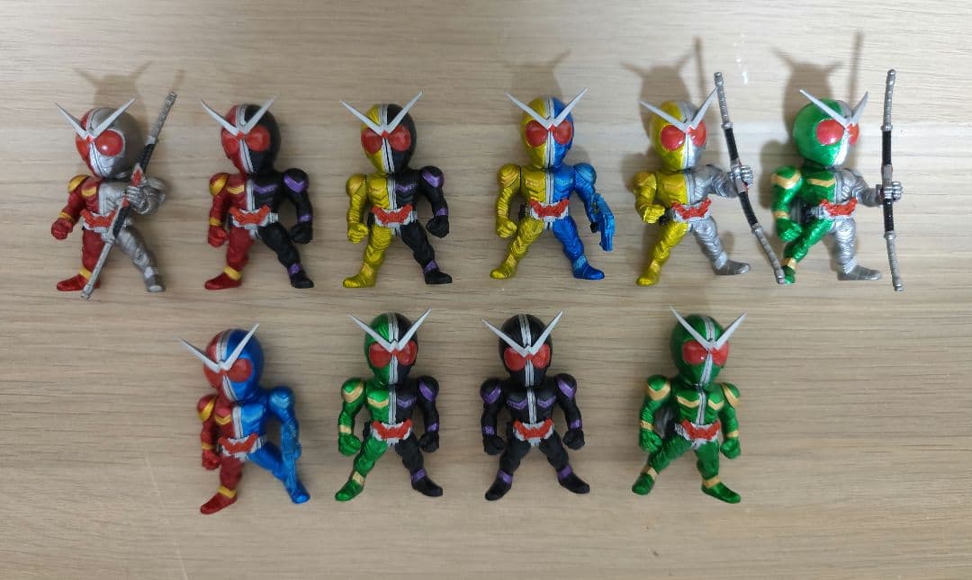 仮面ライダーコンバージ　プレバン限定　仮面ライダーW　セット　訳あり