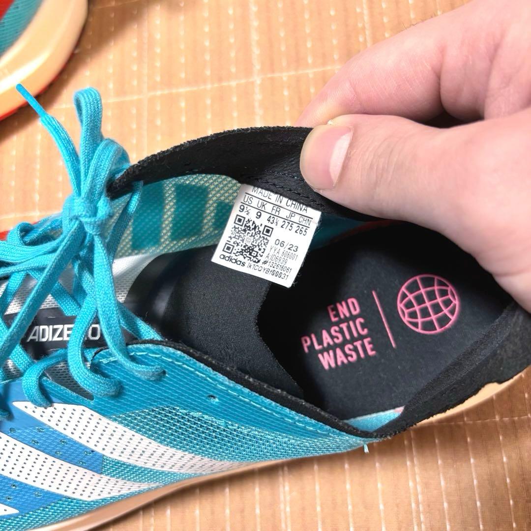 【adidas】Adizero TAKUMI SEN 9 NEWカラー　27.5
