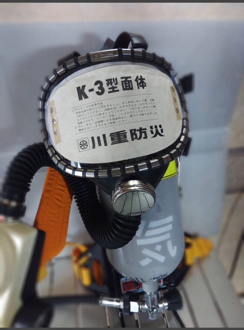 空気呼吸器　ライフゼム空気呼吸器　　（耐圧、機能検査 済み）１台