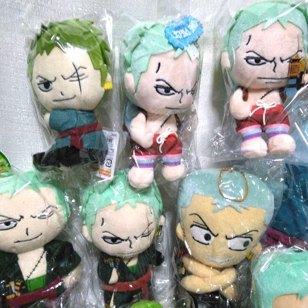 ONEPIECE ぬいぐるみ マスコット まとめ売り ゾロ 15点セット