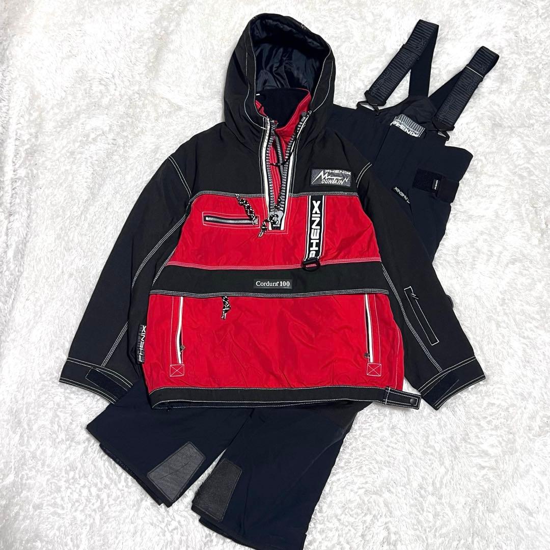 ハーフジップ　スキーウェア　セットアップ　フェニックス　スノーウェア