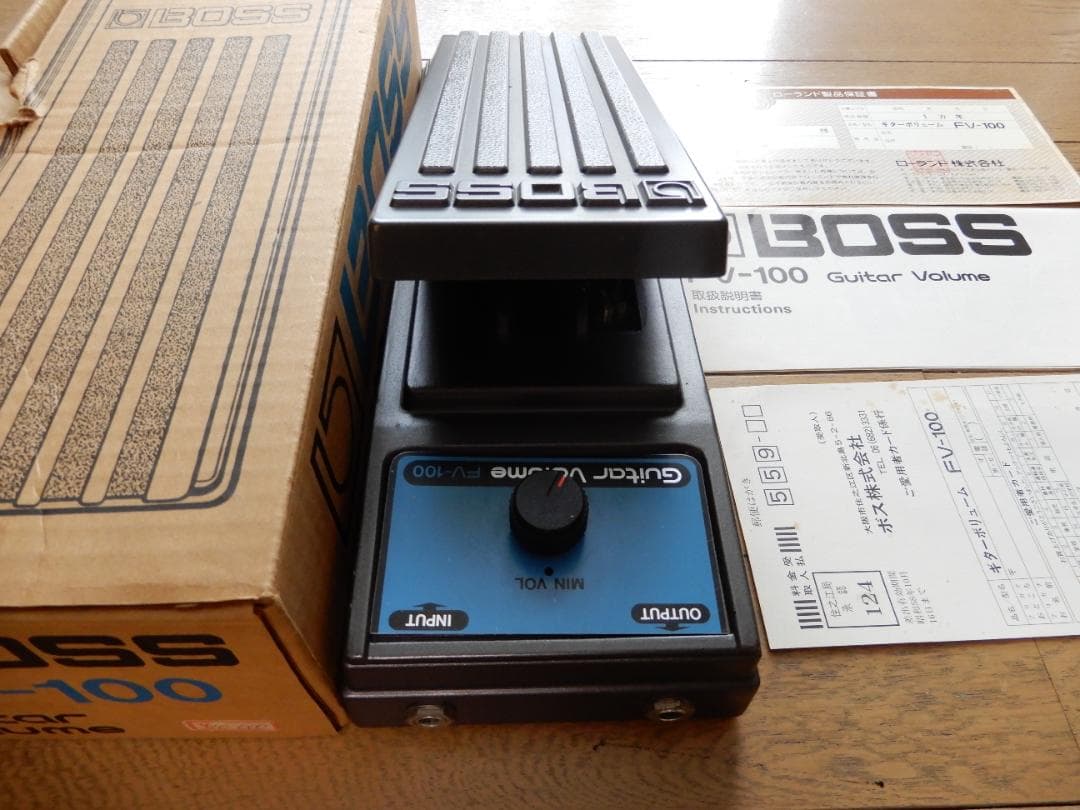 Boss VF-100 ボリュームペダル ヴィンテージ　日本製　箱付き