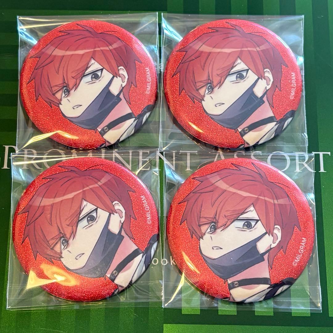 MILGRAM ミルグラム フータ 一審 グリッター缶バッジ