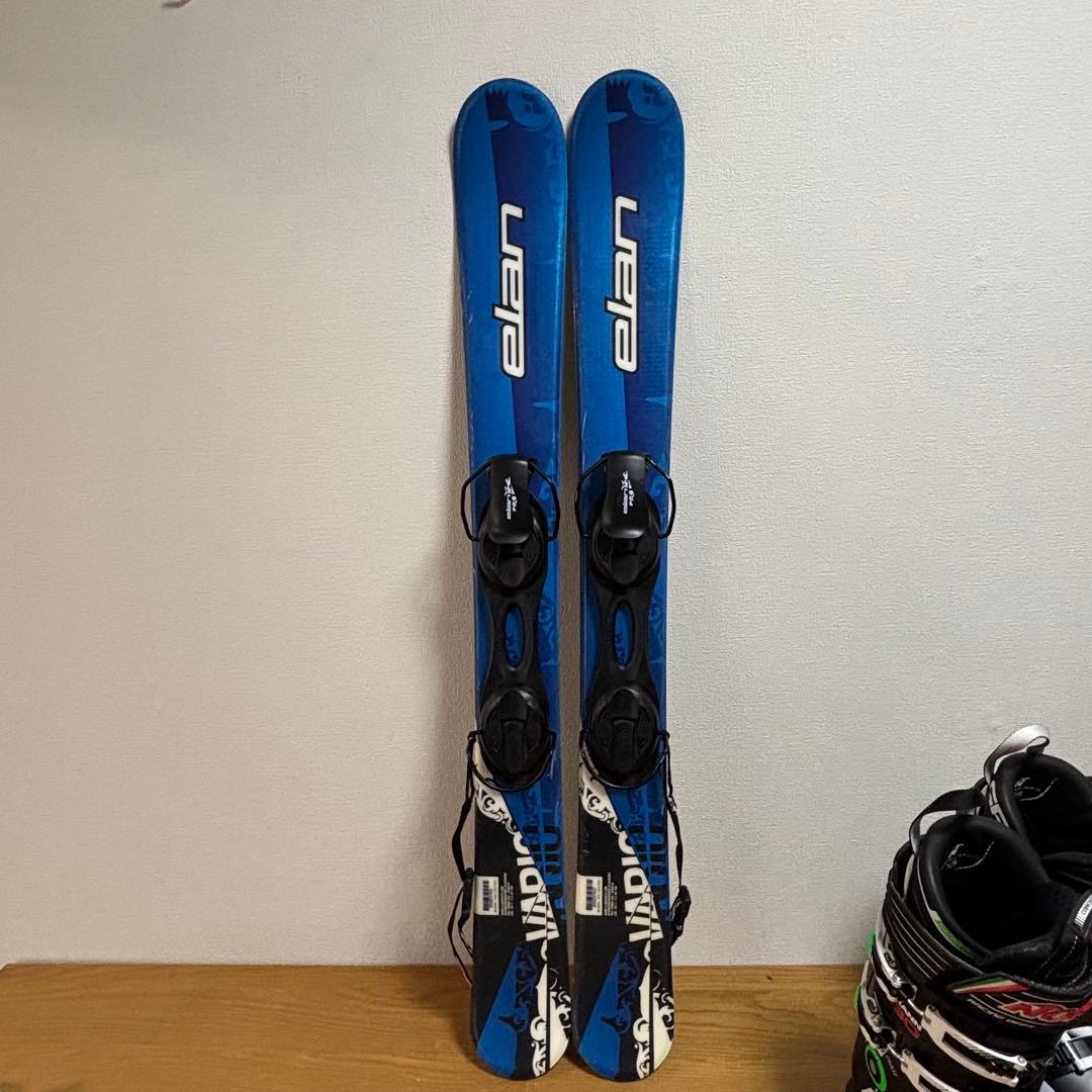 メンズ　ショートスキー　ファンスキーセット　elan 25/25.5cmブーツ付