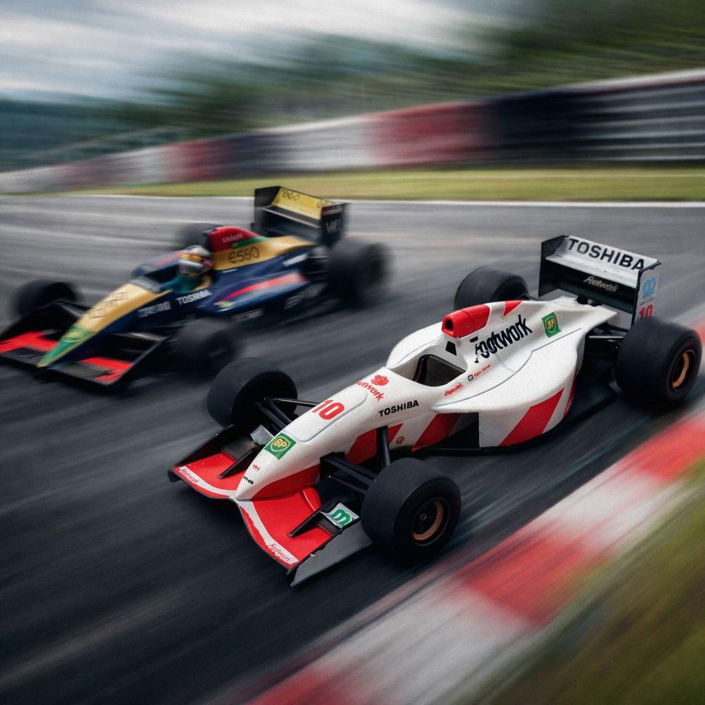 【2台】 F1　鈴木亜久里　ラルース　フットワーク　ONYXモデル