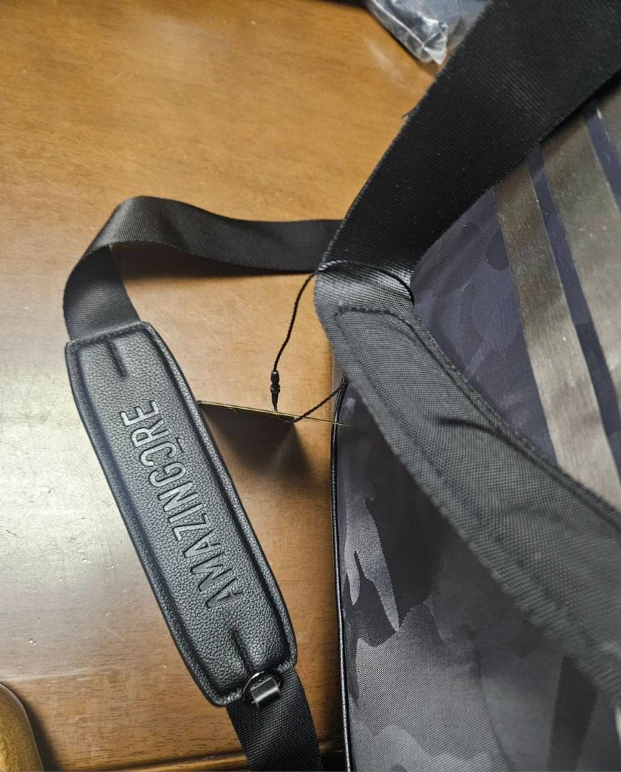 平野公平【新品GOLFボストンバックAMANI 迷彩柄 大型ダッフルバッグ