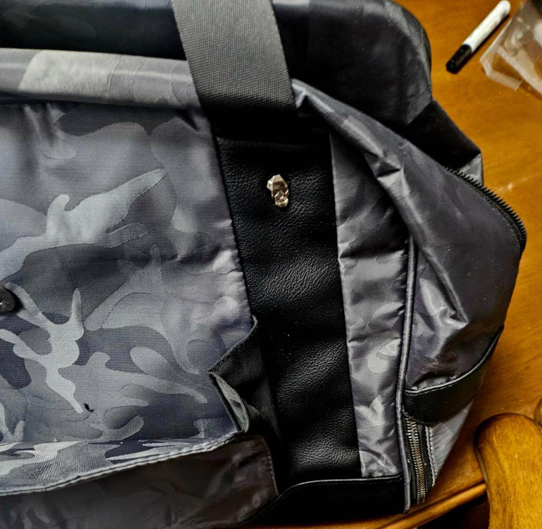 平野公平【新品GOLFボストンバックAMANI 迷彩柄 大型ダッフルバッグ