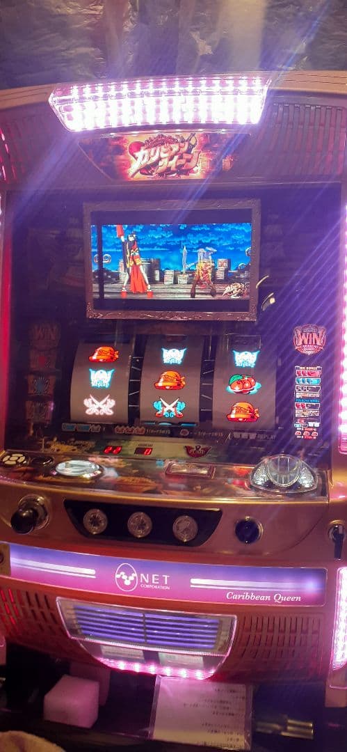 パチスロ実機カリビアンクイーン(送料込)