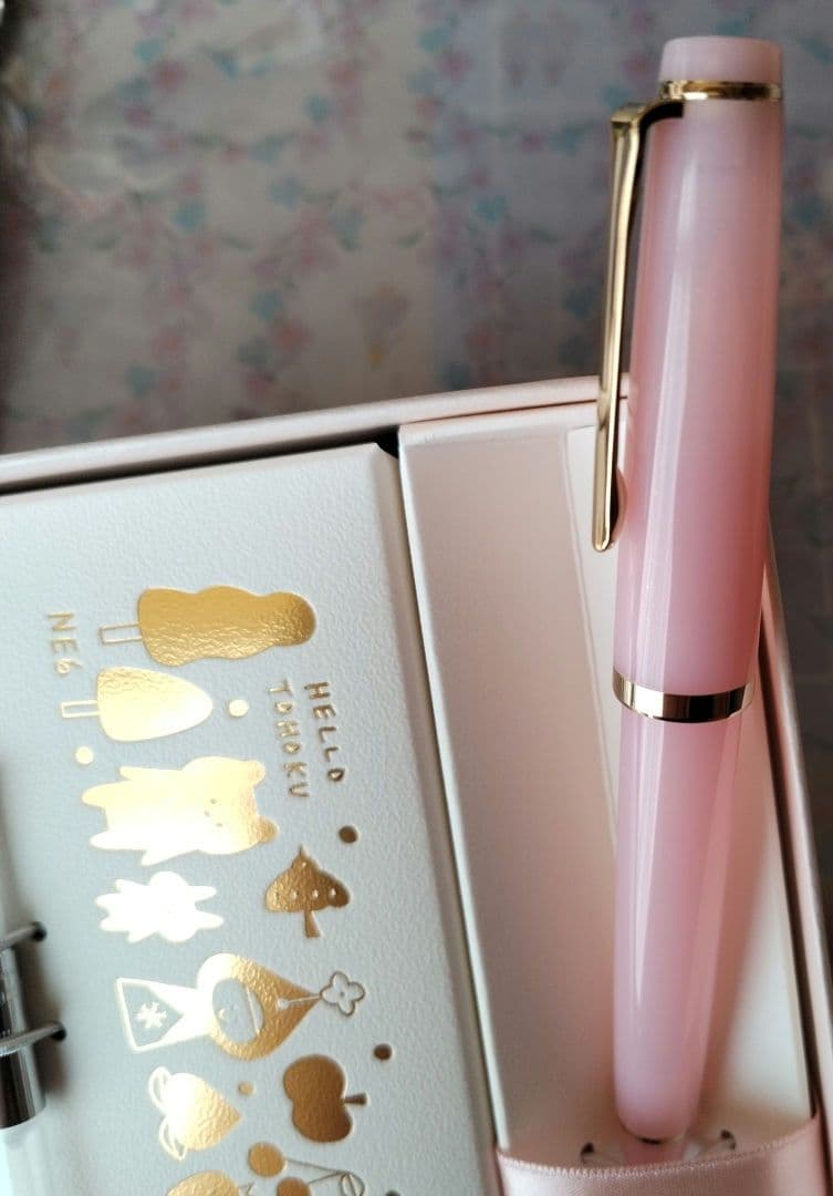 mizutamaさん 万年筆　NE6 春風、花びより 値下げしました