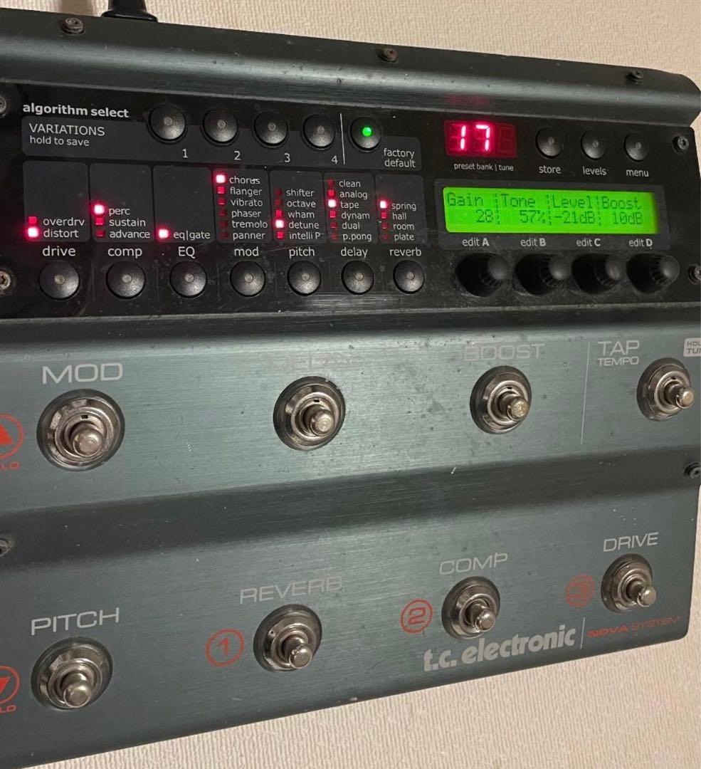 ダビデtc electronic NOVA SYSTEMマルチエフェクター