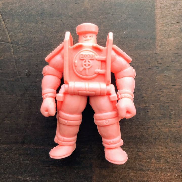 【激レア】募集超人 パチモノ トレインマン/キン肉マン キンケシ キン消し