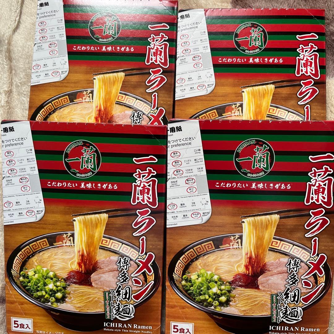 一蘭5食入り　4箱