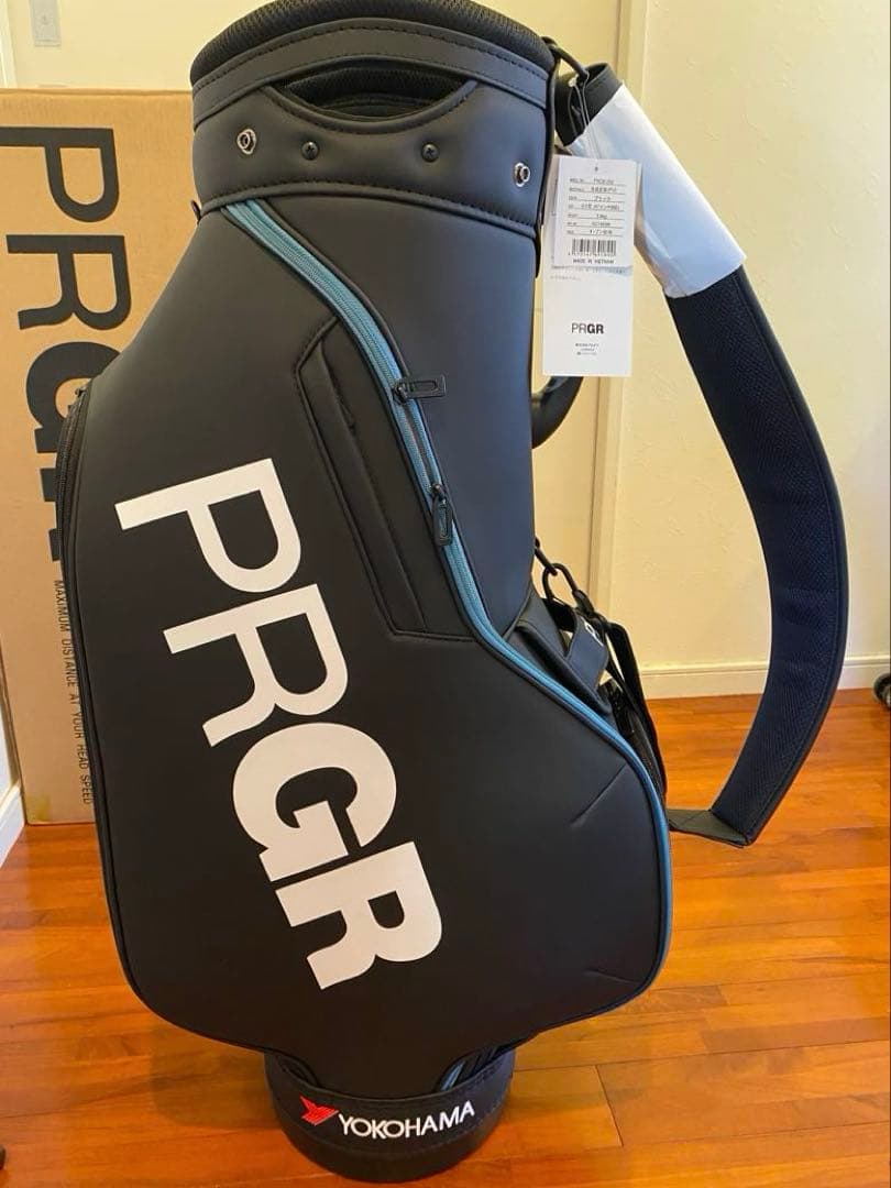 PRGR ブラック キャディバッグ
