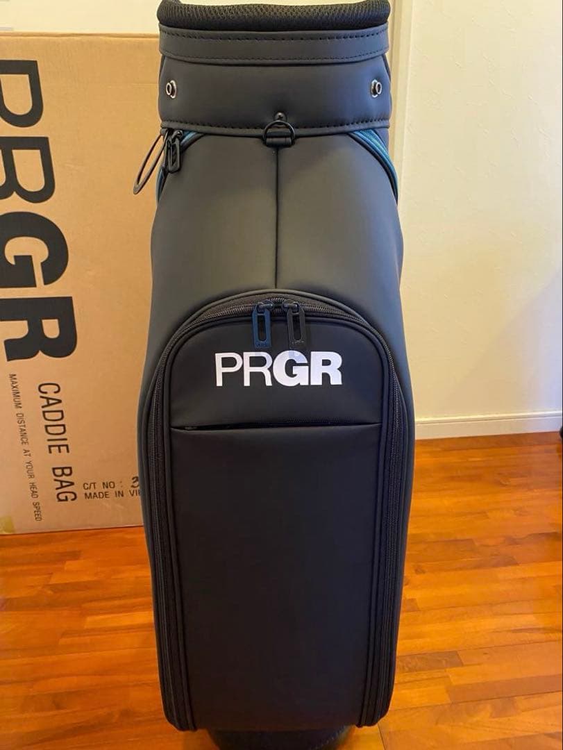 PRGR ブラック キャディバッグ
