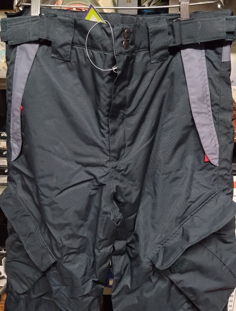 スノーボードウェア グレー黒　 男性用セットアップ