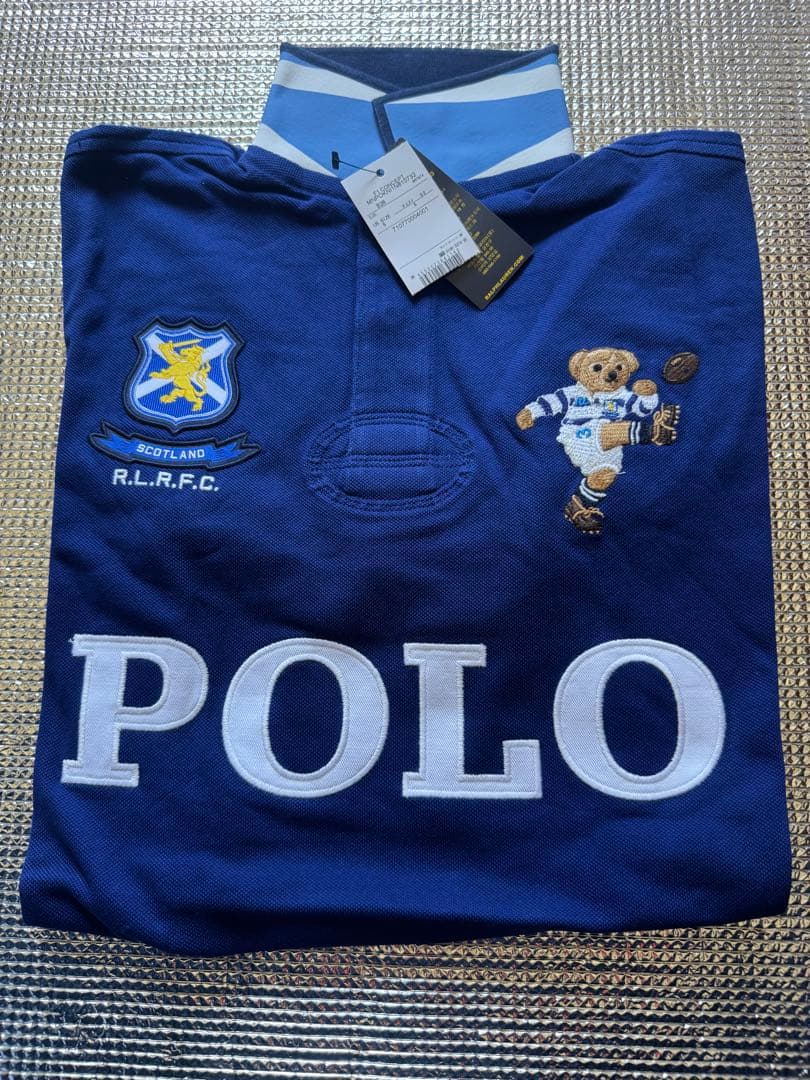 ラルフローレン　キッカーベア　スコットランド代表ポロシャツ Ｓサイズ