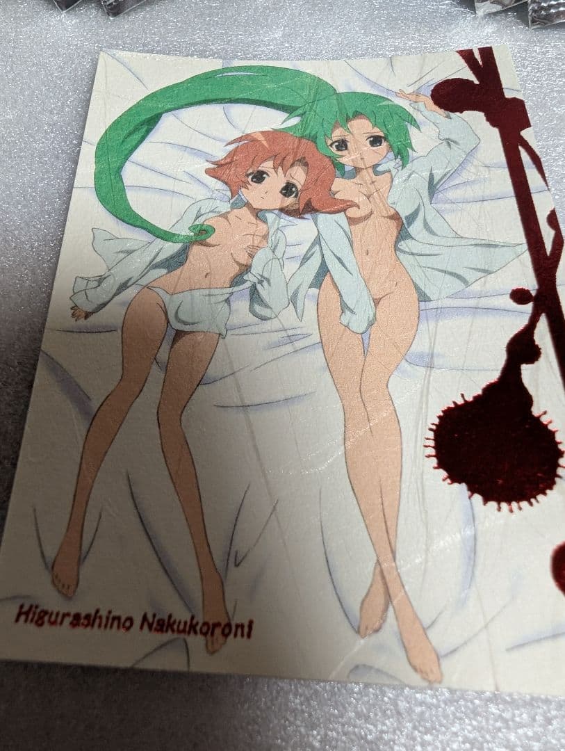 ☆激レア★（初版）ひぐらしのなく頃にトレーディングカードレナ＆魅音SPカード