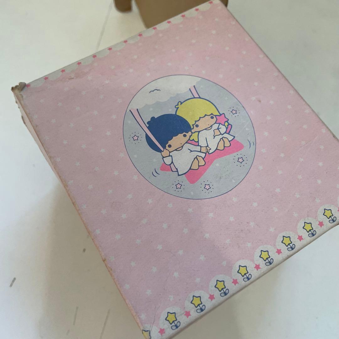 【当時品】キキララ　サンリオ　ミニランプ　ライト 1976年リトルツインスターズ