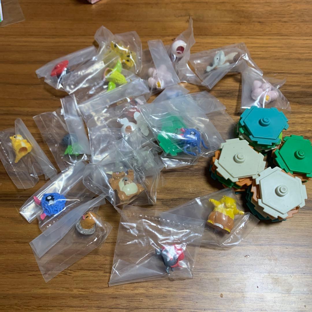 ポケモンミニフィギュア 19体(フルカラーコレクション、スタジアムなど)